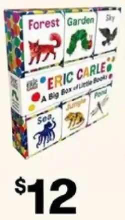BIG W Eric Carle A Big Box of Little Books offer