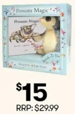 BIG W Possum Magic Book and Toy offer
