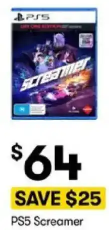 BIG W PS5 Screamer offer