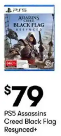 BIG W PS5 Assassins Creed Black Flag Resynced offer