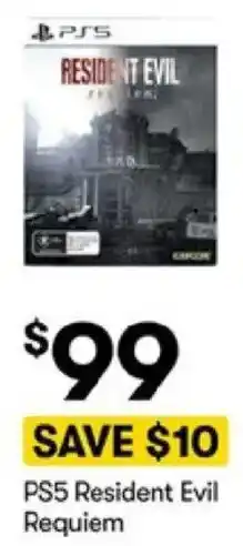 BIG W PS5 Resident Evil Requiem offer