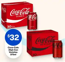 BIG W Coca-Cola Varieties offer