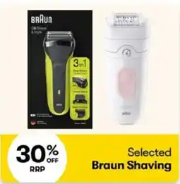 BIG W Braun Shaving offer
