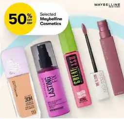 BIG W Maybelline Cosmetics offer