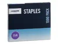 J.Burrows 23/6 Staples 1000 Pack