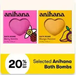 BIG W Anihana Bath Bombs offer