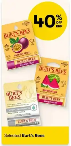 BIG W Burt's Bees offer