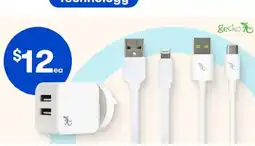 BIG W Gecko USB charger and cables offer