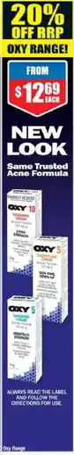 Chemist Warehouse Oxy Range offer