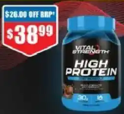 Chemist Warehouse Strength High Protein Chocolate offer