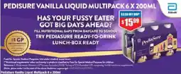 Chemist Warehouse PediaSure Vanilla Liquid Multipack offer