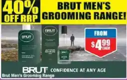Chemist Warehouse Brut Men's Grooming Range offer