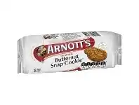 Officeworks Arnotts Arnott&#039;s Butternut Snap Cookie 250g offer