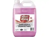 Officeworks White King Sanitiser and Disinfectant 5L offer