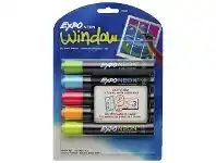 Expo Whiteboard Markers Bullet Neon 5 Pack