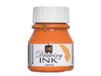 Officeworks Educational Colours Drawing Ink 30mL Orange offer
