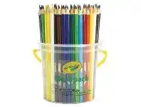 Officeworks Crayola Triangular Pencils 48 Deskpack offer