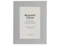 Officeworks Lifestyle Brands Photo Magnet 4x6 Silver offer
