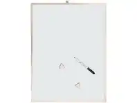 Officeworks J.Burrows Whiteboard 600 x 450mm Rose Gold offer