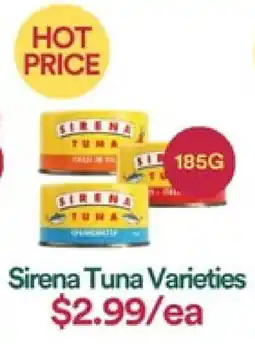 WHOLEFARMS Sirena Tuna Varieties offer