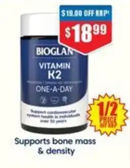 Chemist Warehouse Bioglan Vitamin K2 One-A-Day offer
