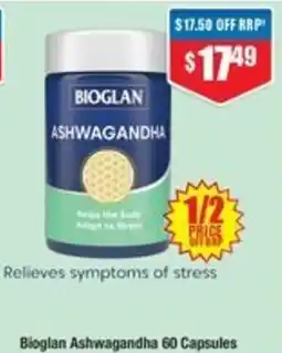 Chemist Warehouse Bioglan Ashwagandha offer