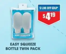 Chemist Warehouse Easy Squeeze Bottle Twin Pack offer