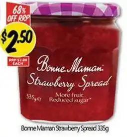 NQR Bonne Maman Strawberry Spread offer