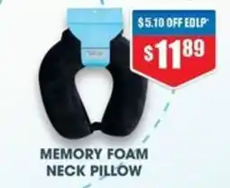 Chemist Warehouse Memory Foam Neck Pillow offer