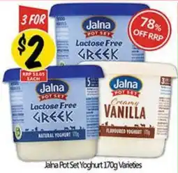 NQR Jalna Pot Set Yoghurt offer