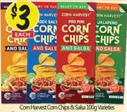 NQR Corn Harvest Corn Chips & Salsa Varieties offer
