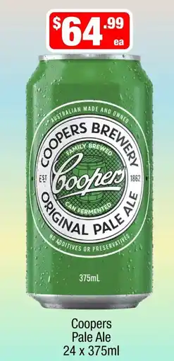 Liquor Stax Coopers Pale Ale offer