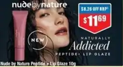 Chemist Warehouse Nude by Nature Peptide + Lip Glaze offer