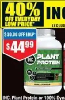 Chemist Warehouse INC. Plant Protein offer