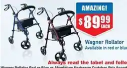 Chemist Warehouse Wagner Rollator offer