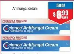Chemist Warehouse Clonea Antifungal Cream offer