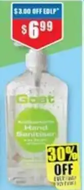 Chemist Warehouse Goat Hand Sanitiser offer