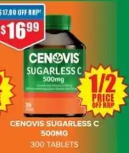 Chemist Warehouse Cenovis Sugarless C offer