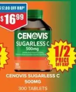 Chemist Warehouse Cenovis Sugarless C offer