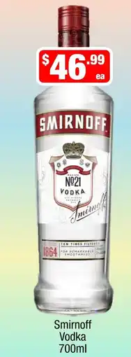 Liquor Stax Smirnoff Vodka offer