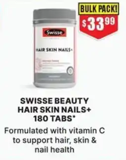 Chemist Warehouse Swisse Beauty Hair Skin Nails offer