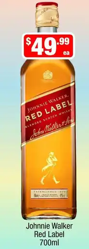 Liquor Stax Johnnie Walker Red Label offer