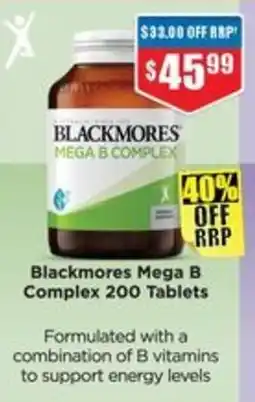 Chemist Warehouse Blackmores Mega B Complex offer