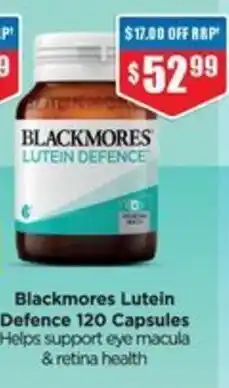 Chemist Warehouse Blackmores Lutein Defence offer