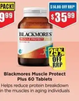 Chemist Warehouse Blackmores Muscle Protect Plus offer
