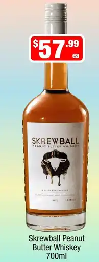 Liquor Stax Skrewball Peanut Butter Whiskey offer