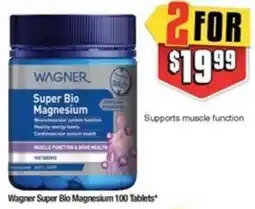 Chemist Warehouse Wagner Super Bio Magnesium offer