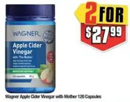 Chemist Warehouse Wagner Apple Cider Vinegar with Mother offer