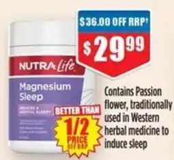 Chemist Warehouse NutraLife Magnesium Sleep offer
