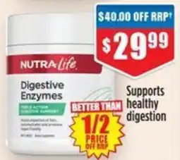Chemist Warehouse Nutra-Life Digestive Enzymes offer